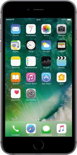Смартфон APPLE iPhone 6S Plus 32Gb Space Grey – характеристики, фото, описание