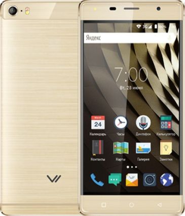 Смартфон VERTEX Impress Style 3G Gold – характеристики, фото, описание