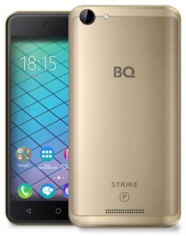 Смартфон BQ Strike Power 5059 Gold Brushed – характеристики, фото, описание