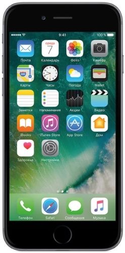 Смартфон APPLE iPhone 6 32Gb Space Gray (MQ3D2RU/A) – характеристики, фото, описание