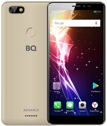 Смартфон BQ 5500L Advance LTE Gold – характеристики, фото, описание