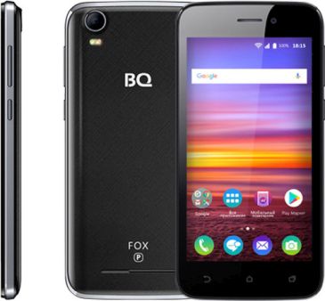 Смартфон BQ 4583 Fox Power Black – характеристики, фото, описание