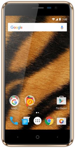 Смартфон VERTEX Impress Tiger 4G Gold – характеристики, фото, описание